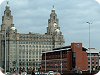 Liverpool hotels - Crowne Plaza Liverpool in front of the Liver Building